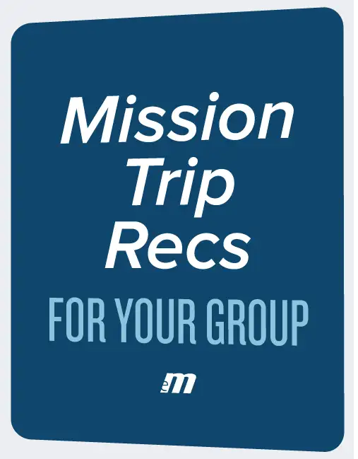 Mission Trip Recommendations Quiz